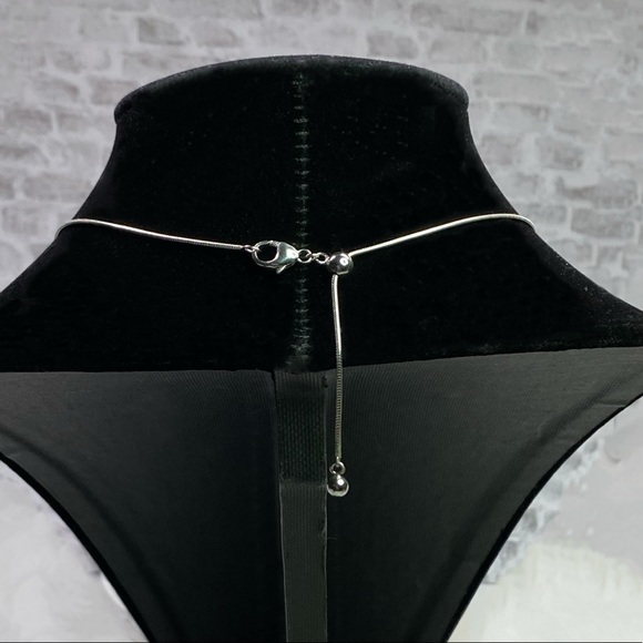 Sterling 925 Vietnam CZ Marquise Diamond Drop - Picture 7 of 8